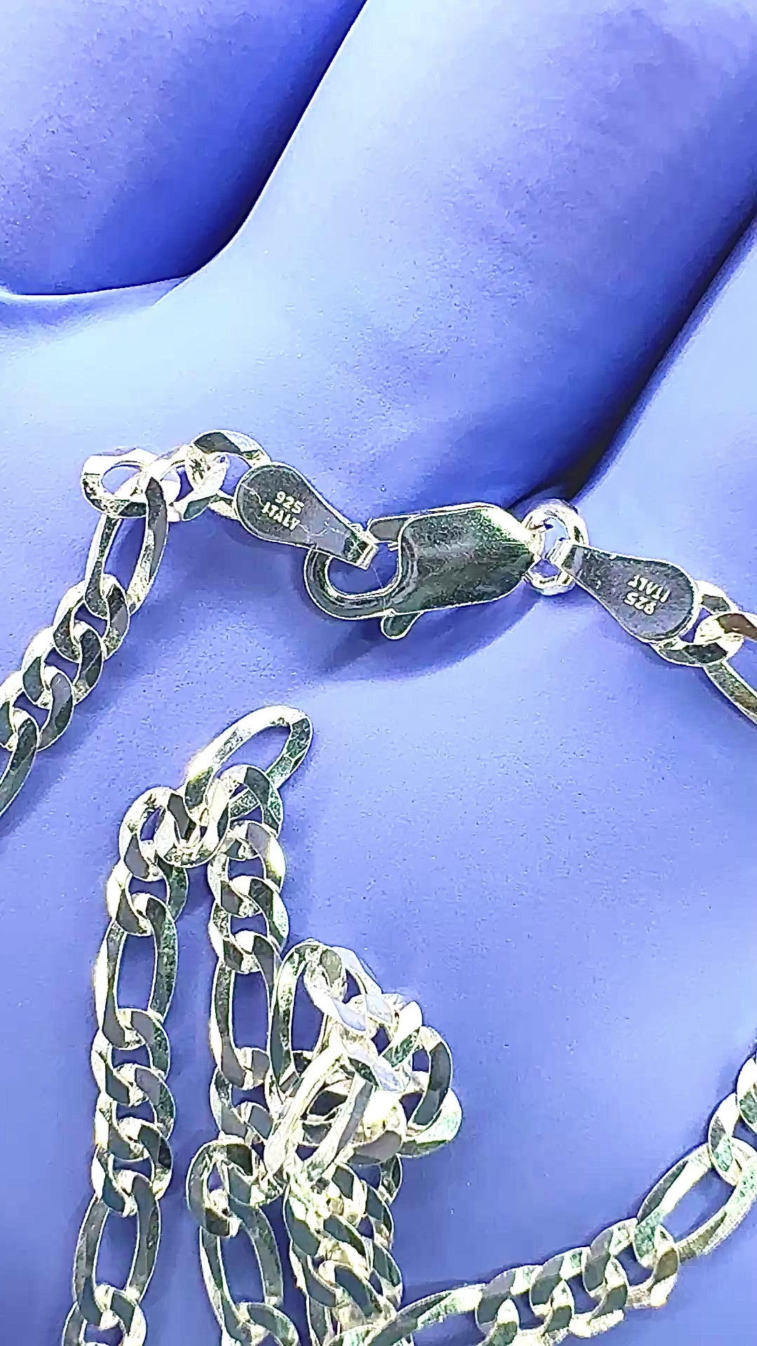 3mm figaro chain 18 inches