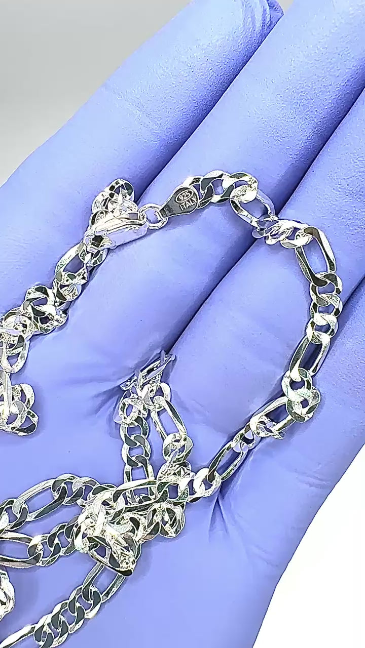 5mm figaro chain 20 inches