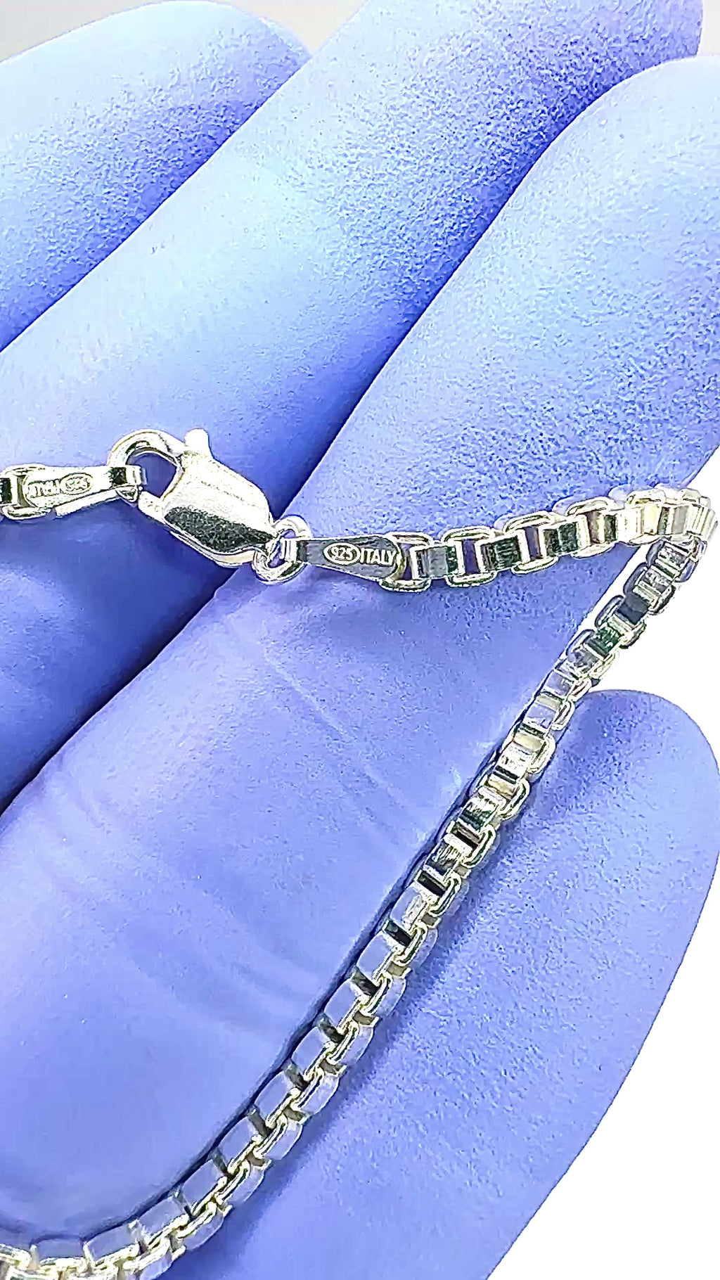2.5mm box chain 22 inches