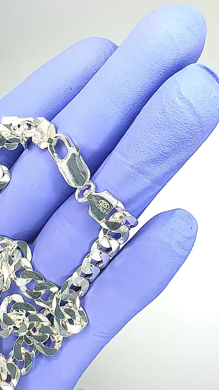 8mm Flat Curb chain 24 inches