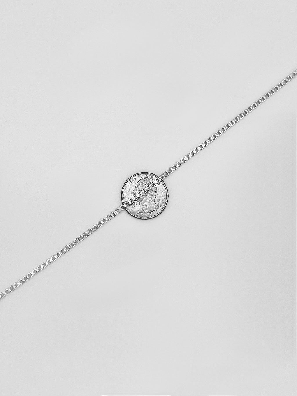 2.5mm box chain 22 inches