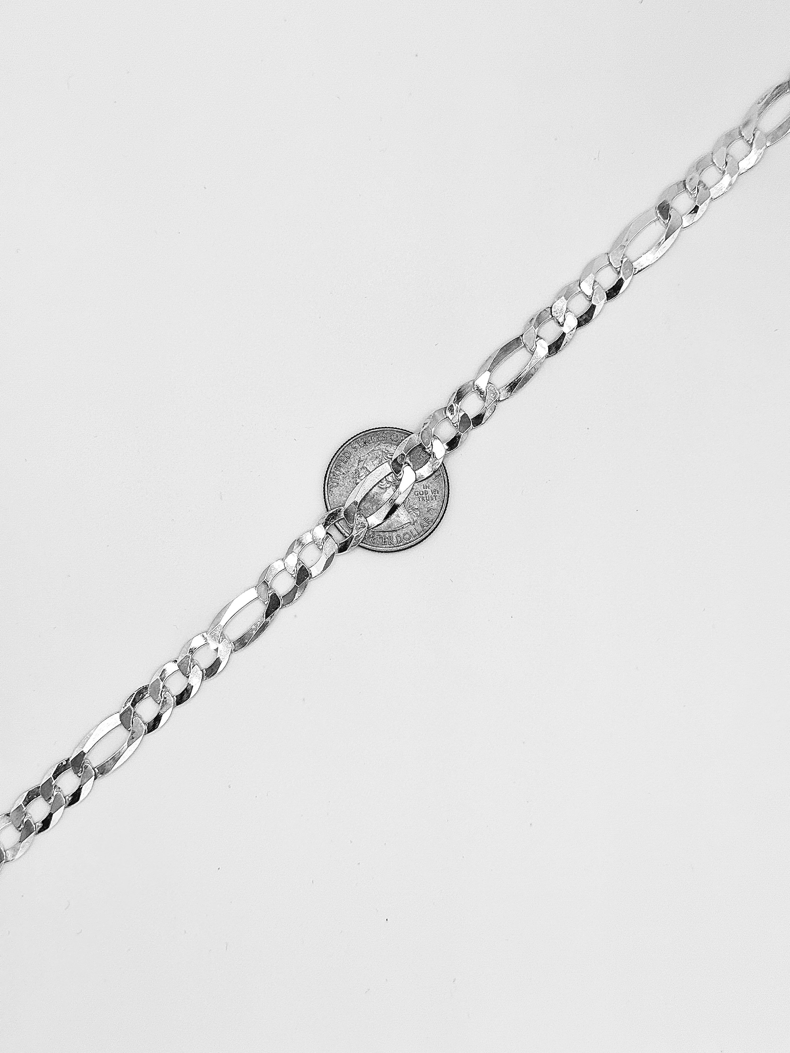 9mm figaro chain 20 inches